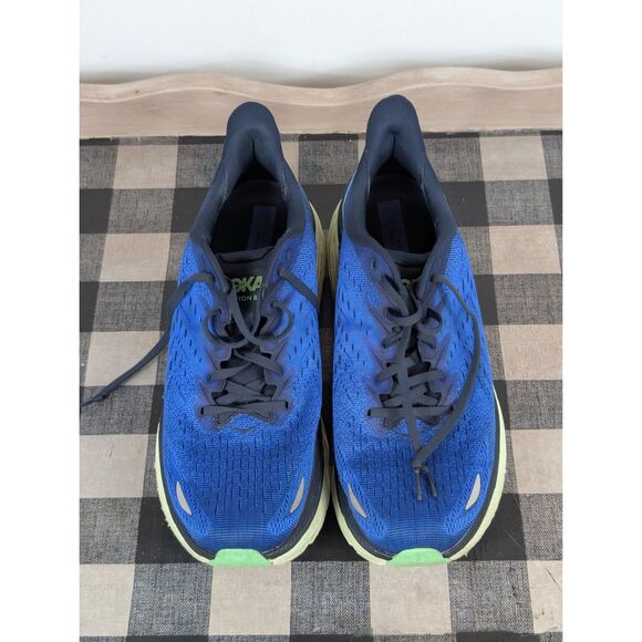 Hoka One One Other - Hoka Clifton 8 Running Shoes Blue Men's Size 10.5D